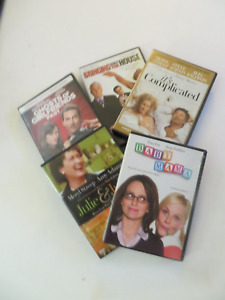 Lot of  5 Vintage Adult Comedy DVDs all in cases Variety of  MOVIES Very Good