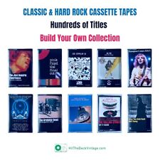 CASSETTE TAPES AC/DC Zeppelin Hendrix Journey Queen & More (Build Your Own Lot)