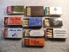 MATCH BOXES VINTAGE SEATTLE, WASH, LOT OF 10 WITH MATCHES