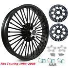 21x3.5 Fat Spoke Front Wheel w/ Rotors for Harley Touring Electra Glide Ultra