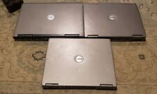 Lot of 3 Broken Dell Latititude D-Series Laptops D830, D620, D600