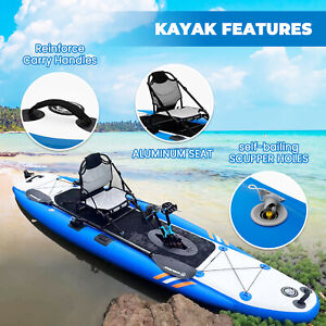 New Fishing Kayaks Sit on top & Kayak Seat Air Pump Oxford Bag Fishing Kayaks