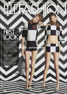 LEGS Thighs ANKLES Feet KNEES 1-Page Magazine Clipping - ELLE Femke Oosterkamp