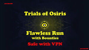 New ListingTrials of Osiris Flawless Completion + Bounties Fast and Safe PC/PS4/PS5/Xbox