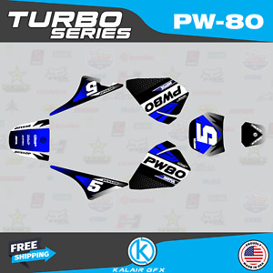 Graphics Kit for Yamaha PW80 (1990-2023) PW-80 PW 80 Turbo Series- Blue