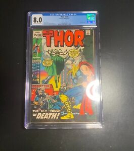 THOR #189 CGC 8 OW/WH PAGES   MARVEL COMICS 1971