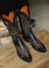 Lucchese Handmade Cowboy Boots with Classic Stitching Brand New Box 10 EE