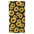 Sunflower Kitchen Towels Floral Yellow Flower Blossom Petals Buds Bathroom To...