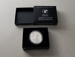 New ListingAmerican Eagle 2021 One Ounce Silver Proof Coin (S) San Francisco 21EMN