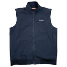 SIMMS FISHING PRODUCTS Fleece Lined VEST Men's XL Black Polyester Outerwear