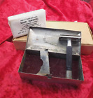 Antique Autostrop Safety Razor Kit Original Metal Box & Bar Of Surgical Soap