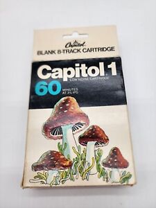 CAPITOL 1 BLANK LOW NOISE CARTRIDGE 60 Minutes 3 3/4 IPS 8 Track Cartridge#1