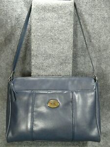 Etienne Aigner Purse Bag Shoulder Vintage Blue Classic Shoulderbag  GUC