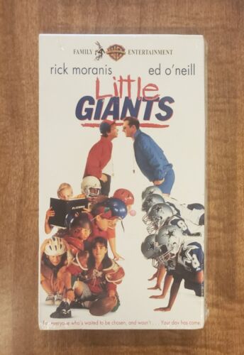 Little Giants VHS 1999 Slip Sleeve SEALED NEW RARE Rick Moranis Ed O'Neill