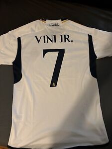 New ListingReal Madrid Jersey 23/24 Vini Jr Jersey Adult Large Champions League
