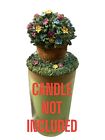Our America Yankee Candle Spring Flower Basket Topper Capper Fits 22oz Jar