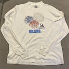 Vintage - Tennessee Oilers - Pom Pom - Bling- Long Sleeve T Shirt- Women's Large