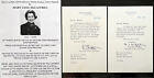 New ListingPRESIDENT EISENHOWER/FIRST LADY WHITE HOUSE SOCIAL SECY McCAFFREE LETTERS SIGNED