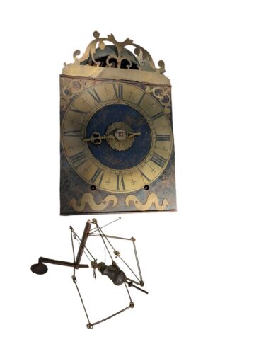 Comtoise 17th century clock movement has a needle