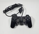 PS2 Dualshock 2 Analog Controller Wired SCPH-10010 Sony PlayStation 2 OEM Black
