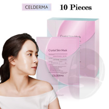 [Celderma] Crystal Skin Mask 10 Sheets Transparent Hydrogel Song Ji Hyo / Korea