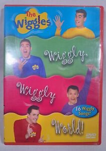 The Wiggles: Wiggly, Wiggly World DVD 2005 16 Wiggly Sing Along Songs OOP