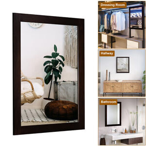 Wall Mirror Modern Rectangle Mirror Home Decor for Living Room Bedroom Bathroom
