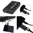 PS2 to HDMI Audio Video AV Adapter Converter w/3.5mm Audio Output for HDTV