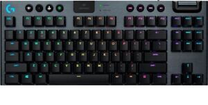 Logitech G915 TKL Tenkeyless LIGHTSPEED  Tactile RGB Mechanical Gaming Keyboa...