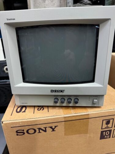 Sony Trinitron SSM-8040 composite color monitor CRT Retro Gaming!