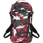 Hot SUPREME for Red Backpack Camo cordura logo SS21 NEW