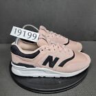 New Balance 997H Shoes Womens Sz 7B Pink Black White Athletic Trainers Sneakers