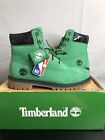 Timberland Boots NBA Boston Celtics Green Waterproof Sz 6.5 YOUTH Boys Kids EUC