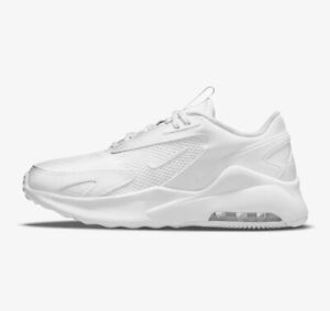 Nike Womens Air Max Bolt CU4152-100 Triple White Running Shoes Sneakers Size 6.5