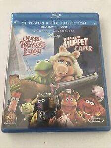 The Great Muppet Caper / Muppet Treasure Island (Blu-ray, 1996) **Read Desc**