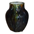 Dedham Hugh Robertson Vintage Pottery Blue Green Experimental Ceramic Vase