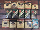 vintage antique tobacco pocket tins 15 total pieces Lot