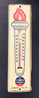 Vintage Standard Fuel Oils Metal Thermometer Advertising Standard Oil Co. (287)