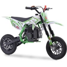 Gas Powered Dirt Bike Green Kids MotoTec Villain 52cc 2-Stroke Offroad Driveway✅