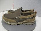 Skechers Superior Milford Light Brown Slip On Loafers Shoes Mens Sz 11.5