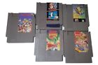 Lot of (5) Nintendo NES Games - Tested + Working - Cosmetic Flaw Bundle