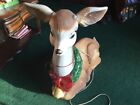 Poloron Plastic Blow Mold Fawn Baby Deer Christmas Reindeer  -Local Pick up Only