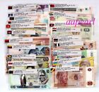 Lots 50 Different World  Foreign 26 country Banknotes UNC Collections learn Gift