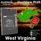 Garmin HuntView PLUS Map WEST VIRGINIA - MicroSD Birdseye Satellite Imagery 24K