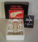 Tedron Deep Heat Body Massager with 3 Attachments Facial Scalp Body Model DH-2