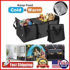 Car Trunk Organizer Insulated Box Holder Lunch Cooler Collapsible Storage Bag