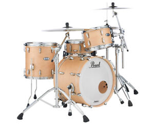 Pearl Masters Maple Complete 3-Pc Shell Pack - Matte Natural Maple