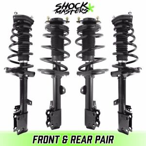 Front & Rear Quick Complete Struts & Coil Springs for 2009-2012 Toyota Venza FWD