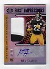 New ListingNajee Harris 2021 ILLUSIONS NFL ROOKIE AUTOGRAPH RELIC CARD Steelers RC AUTO RPA
