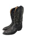 Nocona Cowboy Western Black Leather Cowboy Boots Mens 11D